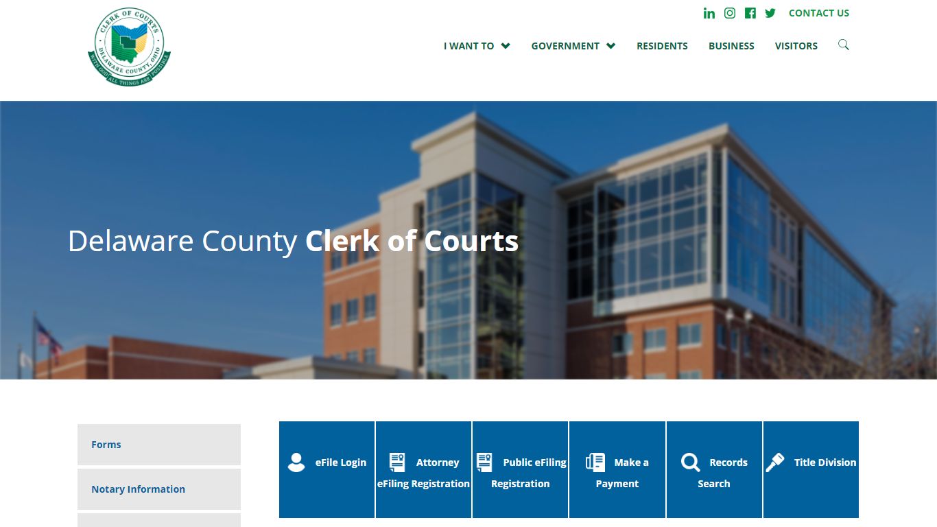 Delaware County Clerk of Courts